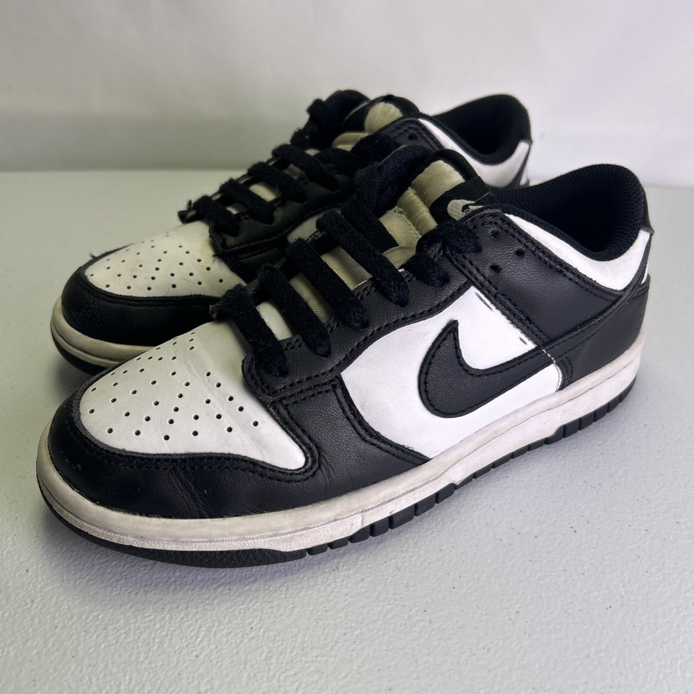 Nike Dunk Low Panda Black White 4Y Women's 5.5 DD1391-100 Classic Retro‎ Sneaker